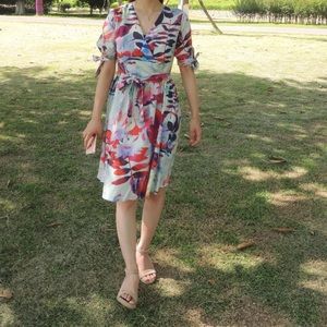 ❤️Colourful floral dress S